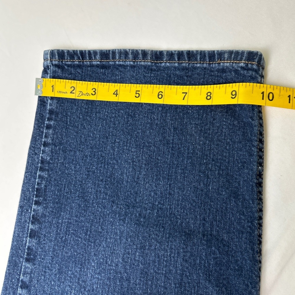 Levis Mens 569 Loose Straight Fit Denim Jeans Size 42x32 Medium Wash Blue Casual - Picture 10 of 11